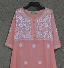 Load image into Gallery viewer, CHANDINI Solid Pure Cotton Long Tunic Kurta Dress: Made to Order
