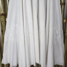 Load image into Gallery viewer, DEVIKA Pure Cotton, Hand Embroidery/ Chikankari Women Long Flared Kurta Tunic Dress
