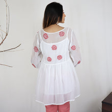 Load image into Gallery viewer, MEGHNA Georgette Hand Embroidered Top
