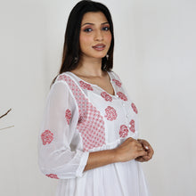 Load image into Gallery viewer, MEGHNA Georgette Hand Embroidered Top
