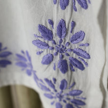 Load image into Gallery viewer, RANJITA Women Pure Cotton Hand Embroidered Short Tunics
