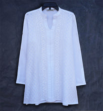 Load image into Gallery viewer, MORA Pure Cotton Hand Embroidered Tunic Top Kurti
