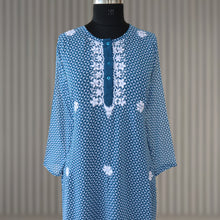 Load image into Gallery viewer, NITI Georgette Hand Embroidered Chikankari Women&#39;s Kurta
