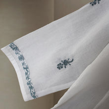 Load image into Gallery viewer, PALLAVI Cotton Mulmul Hand Embroidered Kurta
