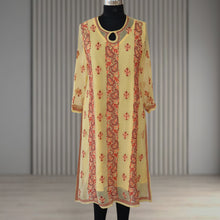 Load image into Gallery viewer, REKHA Georgette Hand Embroidered Kurta
