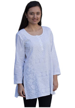 Load image into Gallery viewer, STUTI Pure Cotton All Over Hand Embroidered Tunic
