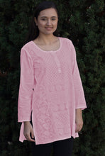 Load image into Gallery viewer, STUTI Pure Cotton All Over Hand Embroidered Tunic
