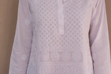 Load image into Gallery viewer, STUTI Pure Cotton All Over Hand Embroidered Tunic
