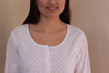 Load image into Gallery viewer, STUTI Pure Cotton All Over Hand Embroidered Tunic
