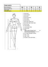 Load image into Gallery viewer, SARA Pure Cotton Hand Embroidered Long Tunic Dress Kurta: Made to Order/Customizable
